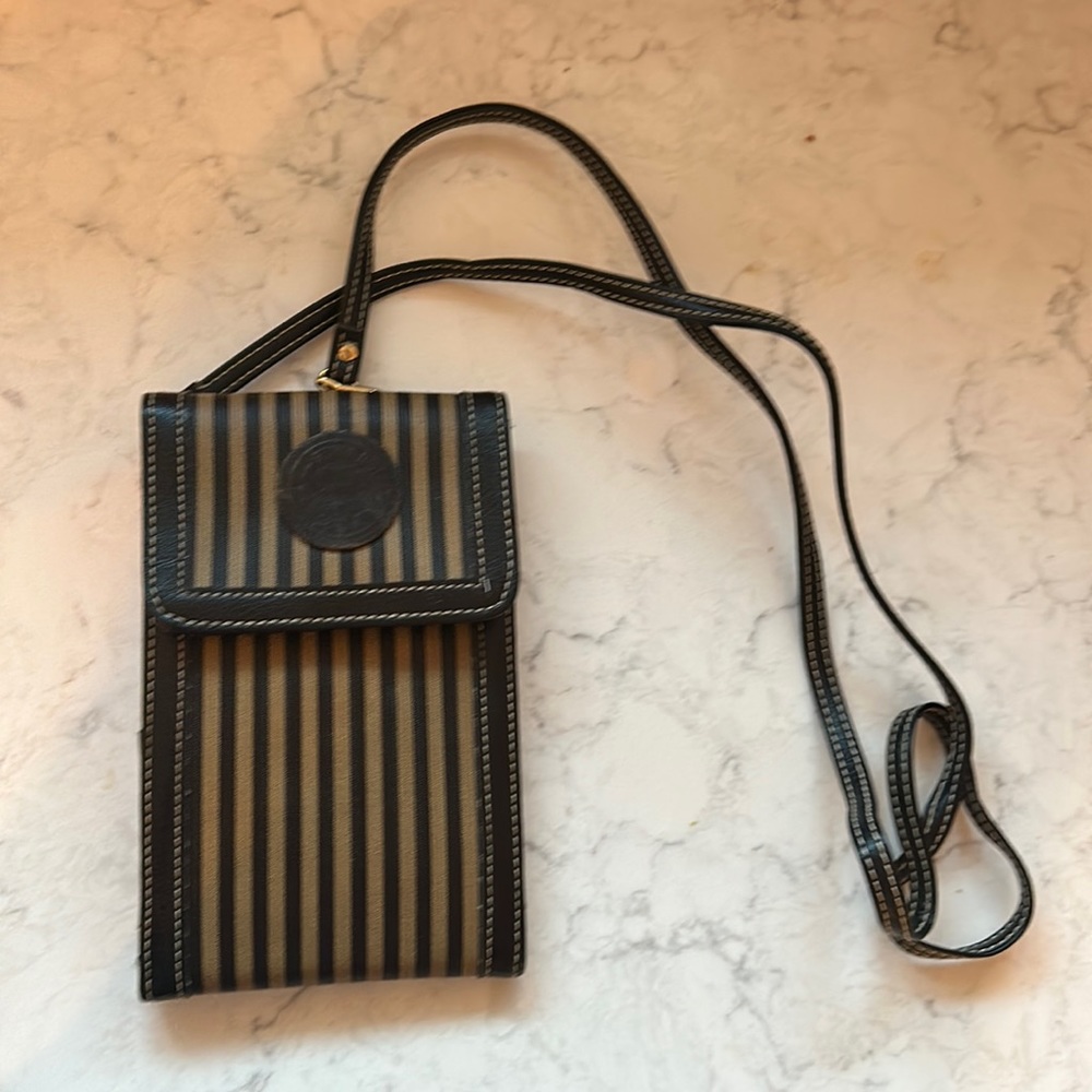 Vintage Fendi Roma Italy 1925 penguin stripe